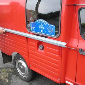 Van standard side rail section